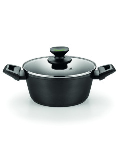 Cacerola Alta Monix Green M480320/  20cm/ Aluminio forjado/ Apta para Inducción