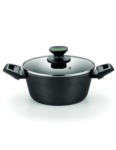 Cacerola Alta Monix Green M480320/  20cm/ Aluminio forjado/ Apta para Inducción