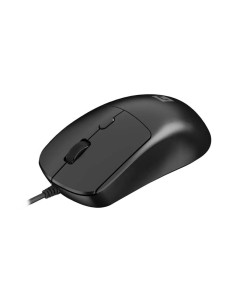 Natec Hawk 2 Raton Laser Ergonomico - 2400 dpi - Cable de 1,8 mtrs - 4 Botones - Color Negro