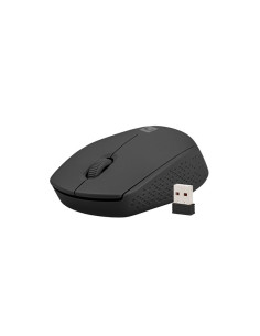 Natec Stork Raton Optico Inalambrico - 1600 dpi - Adaptador USB - 3 Botones - Color Negro