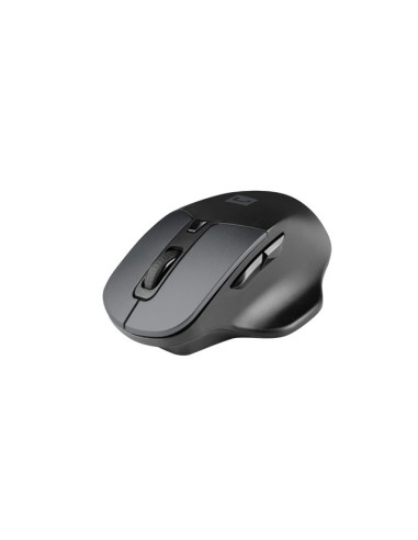 Natec BlackBird 2 Raton Optico Inalambrico 2,4Ghz - 1600dpi - Silencioso - 6 Botones - Ergonomico - Color Negro