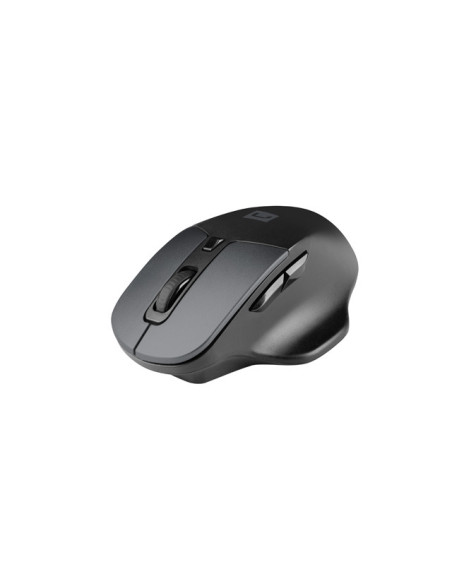 Natec BlackBird 2 Raton Optico Inalambrico 2,4Ghz - 1600dpi - Silencioso - 6 Botones - Ergonomico - Color Negro