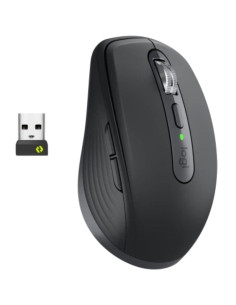 Ratón Inalámbrico Logitech MX Anywhere 3S For Business/ Batería recargable/ Hasta 8000 DPI/ Grafito