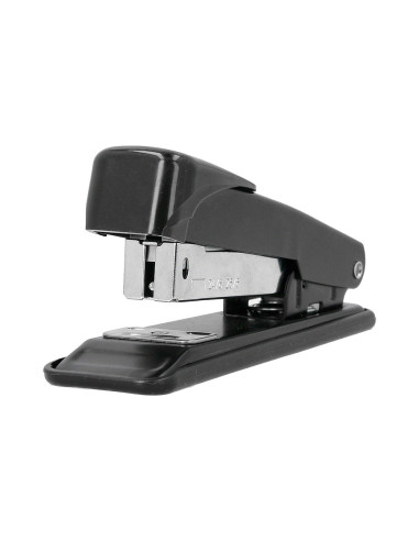 Grapadora greening metalica color negro capacidad 30 hojas usa grapas 24/6 y 26/6