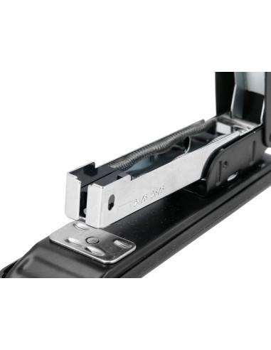 Grapadora greening metalica color negro capacidad 30 hojas usa grapas 24/6 y 26/6