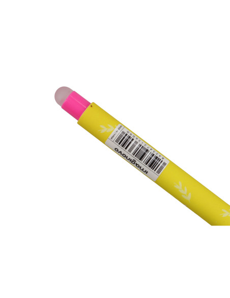 Boligrafo fantasia imaginovo animales tinta azul termosensible borrable punta 1mm pollo