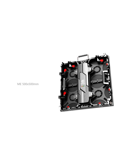 Panel led moson serie me 3,9 mm smd1820 uso exterior 128x128 px 3840 hz ip65/ip54 500x500x85 mm 7 kg