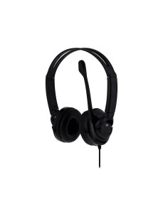 Auriculares tnb hs-200 multimedia con microfono usb color negro
