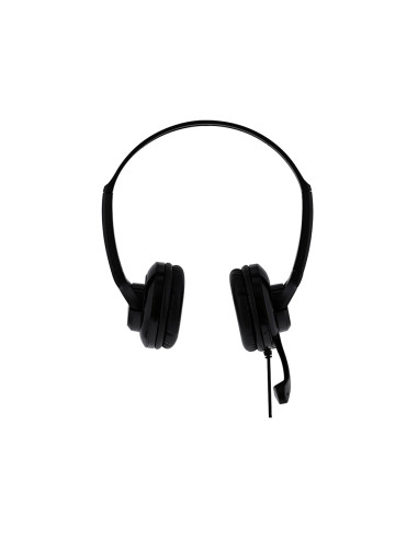 Auriculares tnb hs-200 multimedia con microfono usb color negro