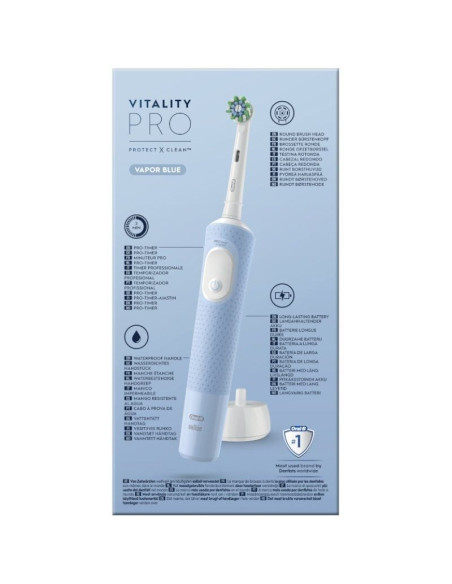 Cepillo Dental Oral-B Vitality Pro/ Azul
