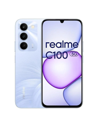 Realme C100 5G Smartphone Pantalla 6.72"" - 4GB - 256GB - Camara 50MP - Bateria 6600mAh - Carga Rapida 45W - Color Morado