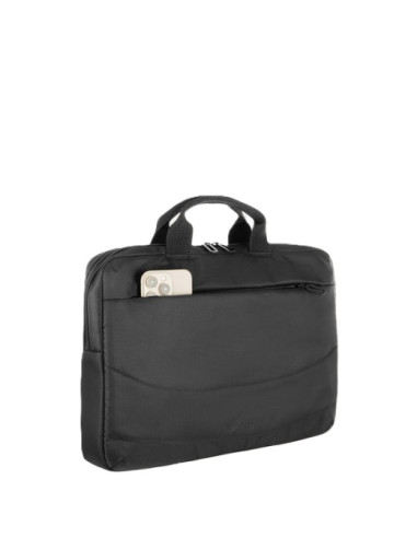 Tucano Idea Maletin Portatil 15,6"" + Raton Inalambrico - Tamaño Slim - Interior Acolchado - Color Negro
