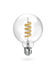 Hama Bombilla LED E27 Inteligente - Potencia 4.9W - RGBW - WiFi - Compatible con Asistente de Voz - Control con App - Estilo Ret 2