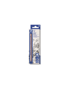 Lapices de grafito staedtler noris hb triangular jumbo madera natural jumbo