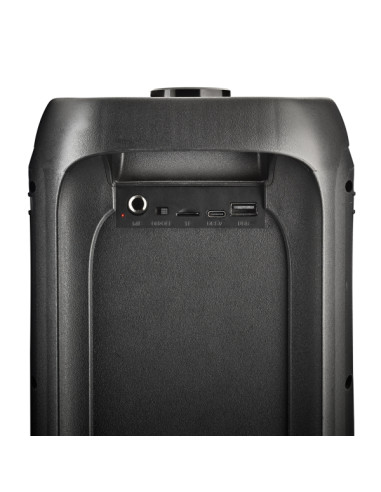 NGS Wild Banger 3 Altavoz Portatil 240W TWS Bluetooth 5.3 - Autonomia hasta 4h - USB y Aux In - Iluminacion LED - Color Negro