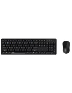 Rapoo 8150M Silent Pack Teclado + Raton Inalambricos - Bluetooth y 2.4GHz -  Raton 1300 DPI - Autonomia hasta 12 Meses - Color N 2