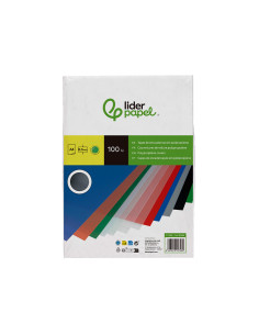 Tapa encuadernacion liderpapel polipropileno a4 0.5 mm verde translucido paquete de 100 unidades 2