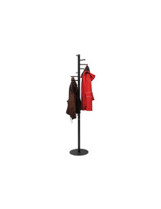 Perchero rocada maulcaurus 7 colgadores color negro 350x350x1770 mm 2
