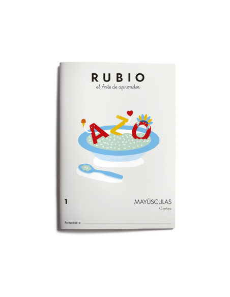 Cuaderno rubio mayusculas 1
