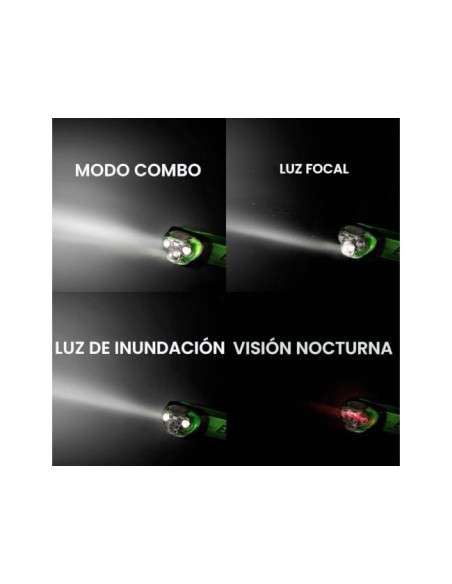 Linterna frontal energizer vision hd+ led headlamp 250 lumenes incluye 3 pilas aaa