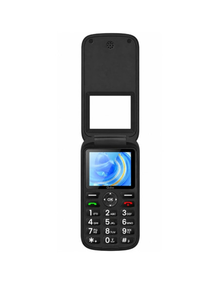Teléfono Móvil Qubo P-190RD 4G para Personas Mayores/ Rojo