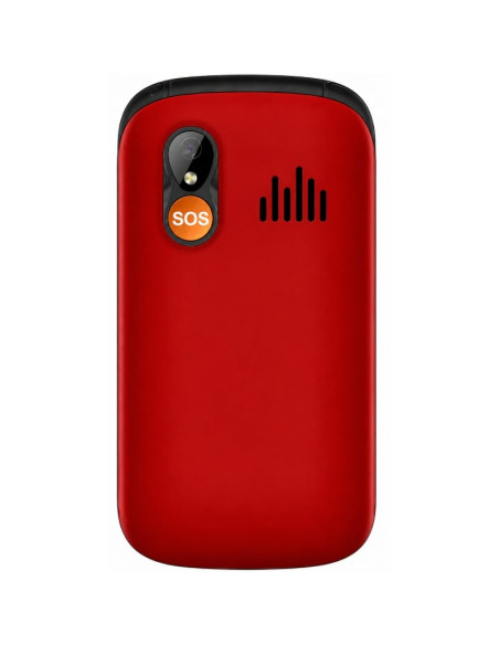 Teléfono Móvil Qubo P-190RD 4G para Personas Mayores/ Rojo
