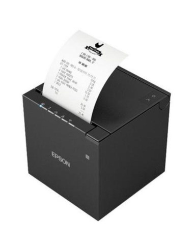 Impresora de Tickets Epson TM-m30III (112)/ Térmica/ Ancho papel 80mm/ USB-Ethernet/ Negra