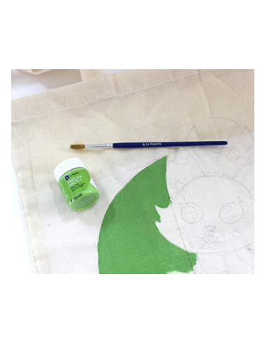Pintura para tela la pajarita amarillo claro 25 ml