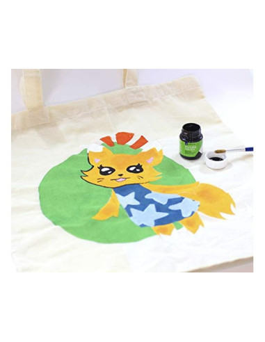 Pintura para tela la pajarita amarillo claro 25 ml