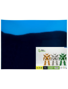 Cartulina liderpapel 50x65 cm 235g/m2 metalizada azul 2
