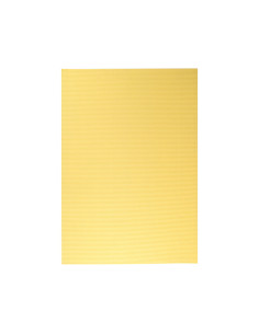 Carton ondulado liderpapel 50 x 70cm 320g/m2 amarillo 2
