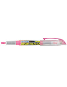 Rotulador artline fluorescente ek-640 rosa punta biselada 2