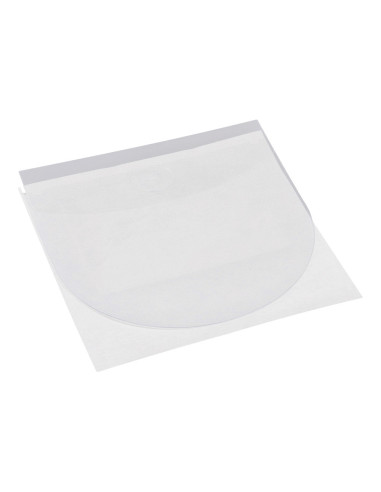 Funda autoadhesiva para cd q-connect con solapa pack de 10 unidades