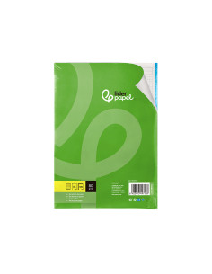 Recambio liderpapel a4 120 hojas 80g/m2 cuadro 5mm sin margen 4 taladros bandas de 5 colores 2