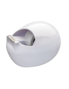 Portarrollo sobremesa scotch color blanco c-36 karim de 7,5 mt x 19 mm incluye rollo de cinta adhesiva magic 2