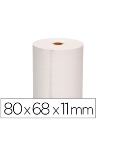 Rollo sumadora q-connect termico 80x68x11 mm 58 gr sin bisfenol a