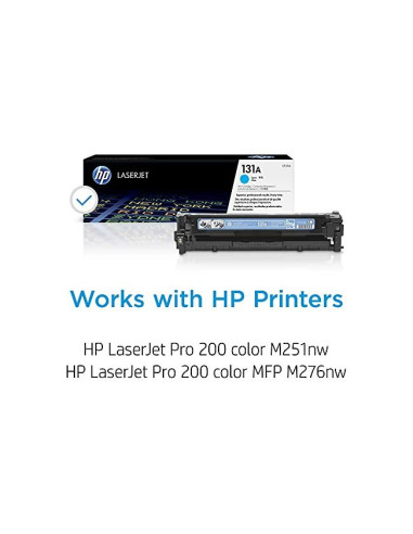Toner hp 131a laserjet m251/m276 cian 1800 pag