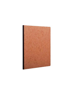 Libreta age-bag tapa cartulina lomo cosido liso 96 hojas color havana 210x297 mm 2