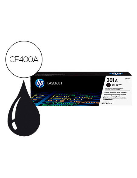 Toner hp color laserjet pro mfp m277 / m274 / m252 negro 1500 paginas
