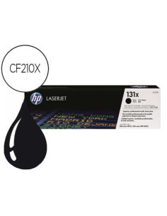 Toner hp 131x laserjet pro 200/ m251 cf210x negro 2400 pag