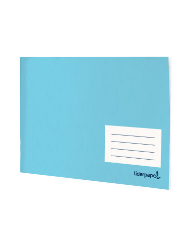 Libreta liderpapel smart a5 apaisada 32h 60g/m2 pauta 2,5 mm con margen