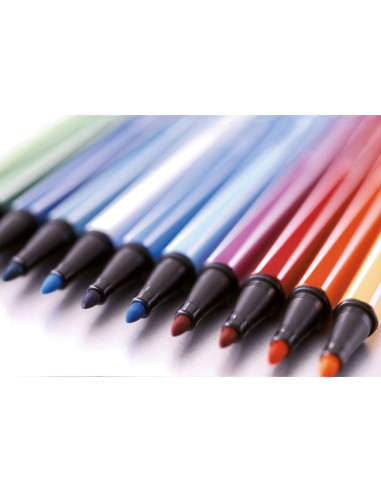 Rotulador stabilo acuarelable pen 68 estuche de 10 unidades colores surtidos