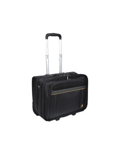 Maletin para portatil exacompta exactive hasta 15.6 " con ruedas y asa telescopica negro 450x255x395