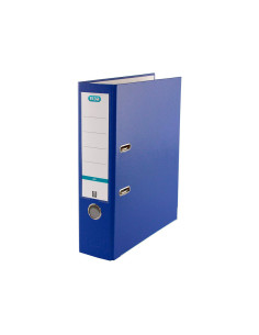 Archivador de palanca elba top carton compacto polipropileno con rado din a4 lomo de 80 mm azul 2