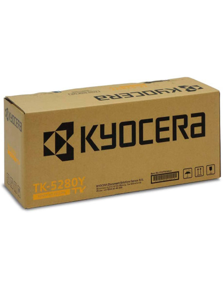 Toner kyocera tk5280y amarillo para ecosysm6235 / 6635cidn