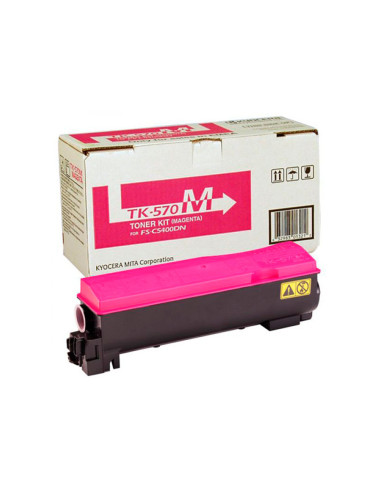 Toner kyocera laser tk570m para fs-5400 magenta
