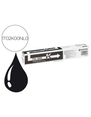 Toner kyocera mita fsc-/8020mcp / 8025mcp / c8520 / c8525 laser negro tk895k