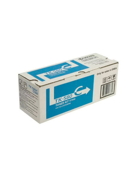 Toner tk580c kyocera -mita fs-c5150dn p6021cdn cian