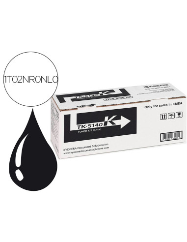 Toner tk-5140k kyocera ecosys m6530cdn, m6530cdn/kl3, p6130cdn, p6130cdn/kl3 negro tk5140