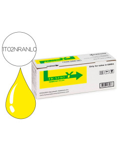 Toner tk-5140y kyocera ecosys m6530cdn, m6530cdn/kl3, p6130cdn, p6130cdn/kl3 amarillo tk5140